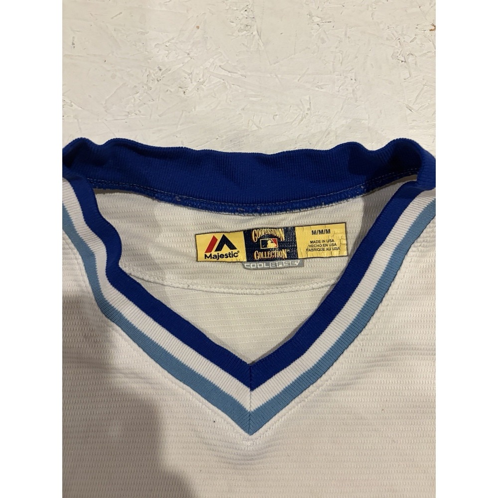 Majestic Cool Base Toronto Blue Jays Cooperstown Collection Jersey Mens‎ Medium - Picture 7 of 14
